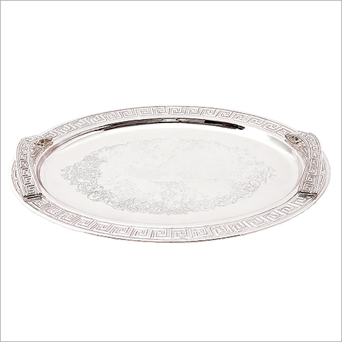 Silver Tray Design: As Per Demand