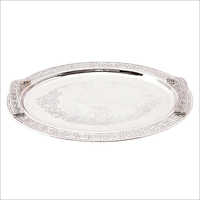 Silver Tray Design: As Per Demand