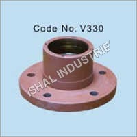 Cast Iron Tractor Hub - 10 Inch Wheel, Brown Color Coated Finish, Model No V330, 10 Kg Weight For Semi Trailer And Truck