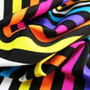 Polyester Lycra Prints Fabric