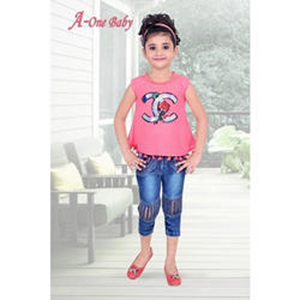 Party Wear Baby Girl Capri