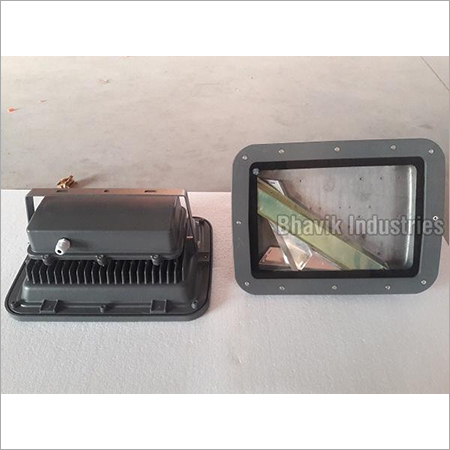 100 Watt Flood Light Housing Light Source: D-Gray