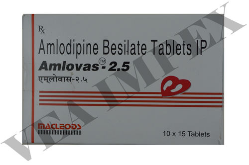 Amlovas 2.5(Amlodipine And Metoprolol Tablets) General Medicines