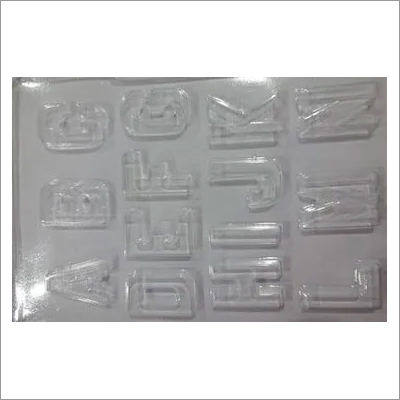 Alphabet Chocolate Mold Hardness: Strong