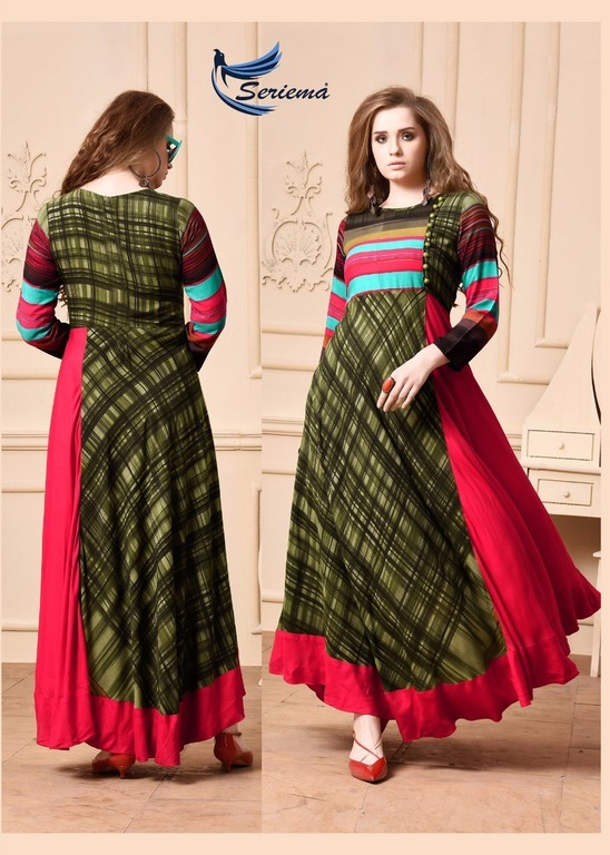 Heavy Rayon Printed Kurtis