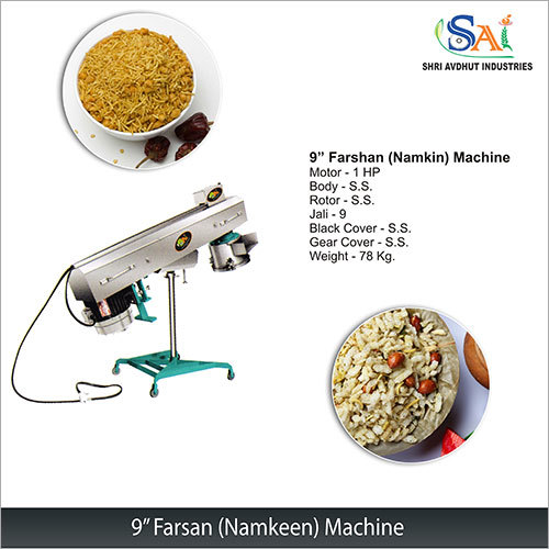 Silver 9 Farsan (Namkeen) Machine