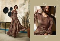 Anarkali Satin Georgette Long kurtis