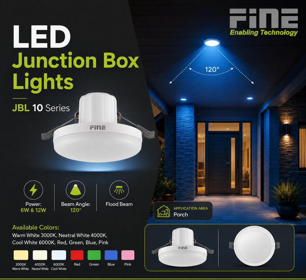 LED junction box light