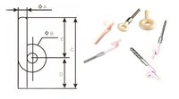 Ceramic Snail Guides And Ceramic Ring Guides Application: For Coil Winding Machine