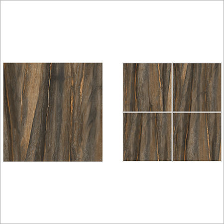 Ceramic Cardiac Brown Glossy Tiles