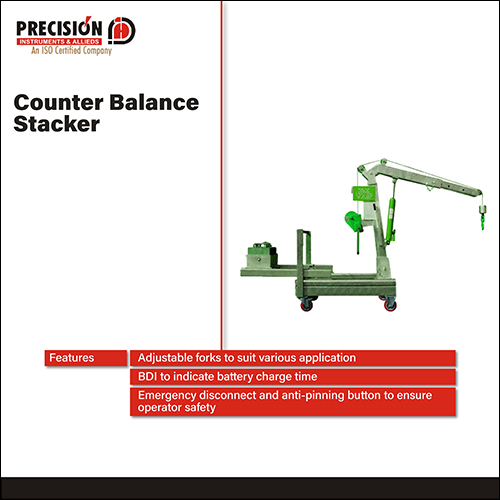 Counter Balance Stacker By PRECISION INSTRUMENTS & ALLIEDS