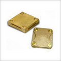 Brass Square Earthing Clamp