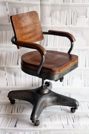 Antique Office Revolving Chair
