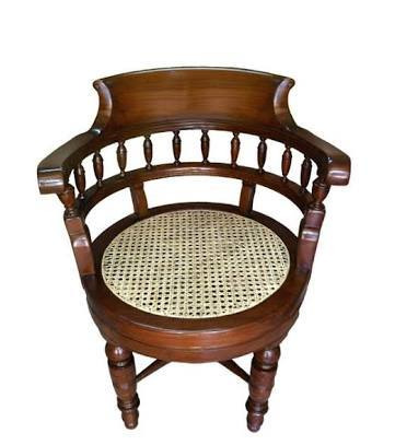 Teakwood Revolving Chair