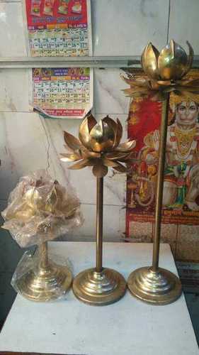Lotus Lamp Set By N . S . METALS AND CRAFTS