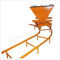 Slab Trolley - Galvanized Iron, Customizable Dimensions | 1000 Kg Load Capacity, Powder Coated Finish, Rugged Design