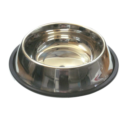Round Stainless Steel Pet Bowl