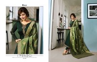 Georgette Suits With Jacquard Dupatta