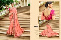 Embroidered Fancy Border Sarees