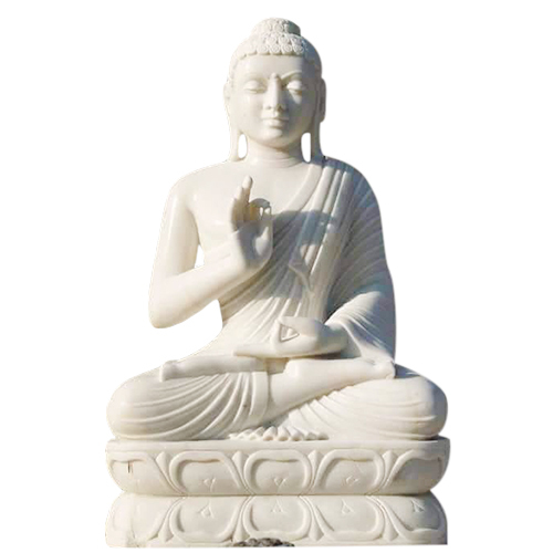Eco-Friendly Marble Lord Buddha Statue