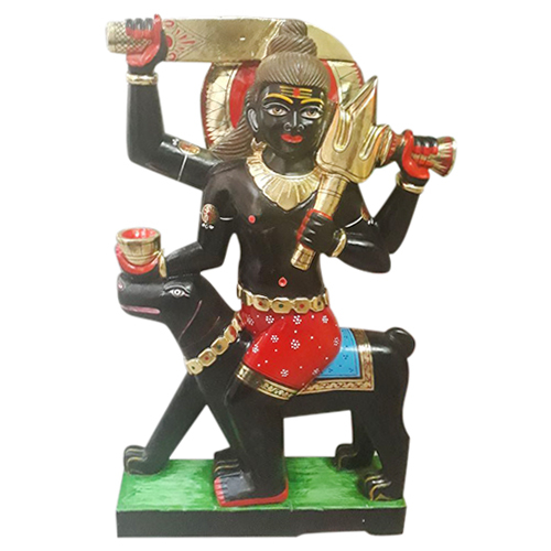 Marble Kaal Bhairav Ji Statue