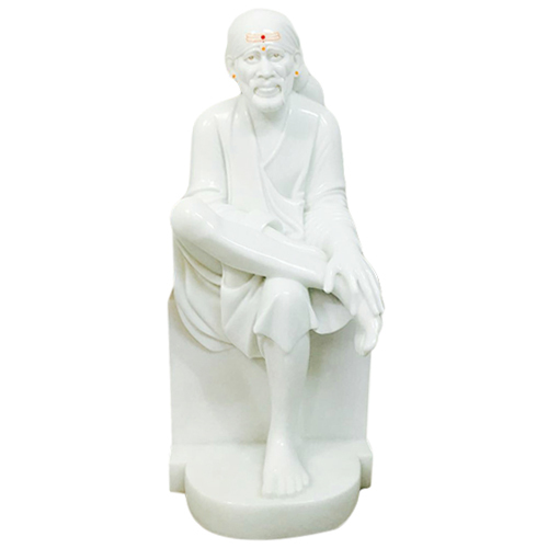 Eco-friendly Marble Sai Baba Statue