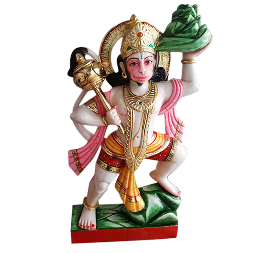 Marble Veer Hanuman Ji Statue