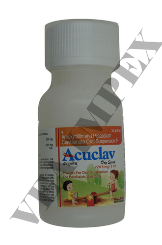 Amoxycillin And Potassium Clavulanate Syrup General Medicines