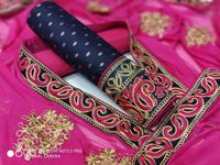 Ladies Party Wear Dress Material Women