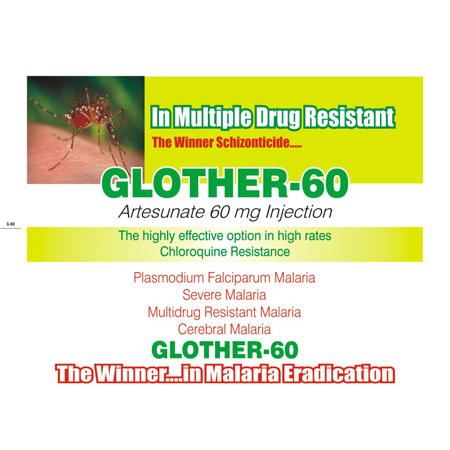 Glother-60 Artesunate Injection