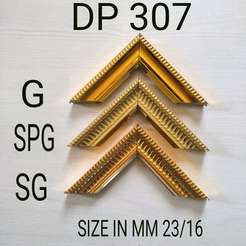 Gold Synthetic Picture Frame Application: Home & Office