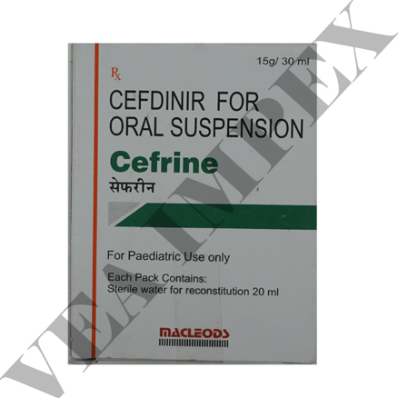 Cefdinir Oral Suspension