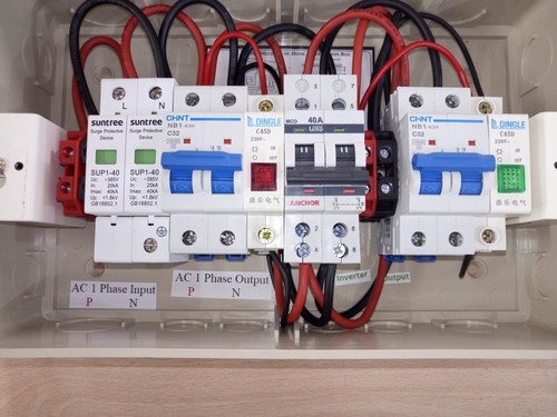 Xlpe 6 Kva Acdb For Off-Grid With Bypass, Indicators