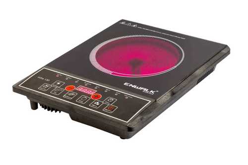 Black Infra Red 130 Induction Cooker