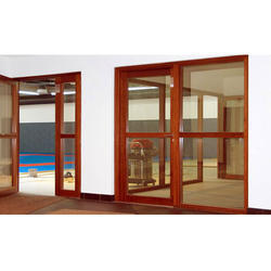 Automatic Wood Swing Door