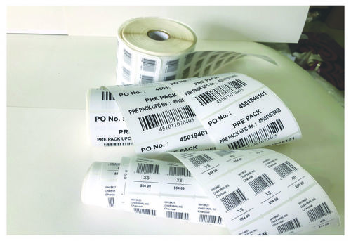 Garments Barcode Stickers