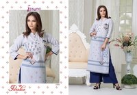 Printed Kurti With Palazzo