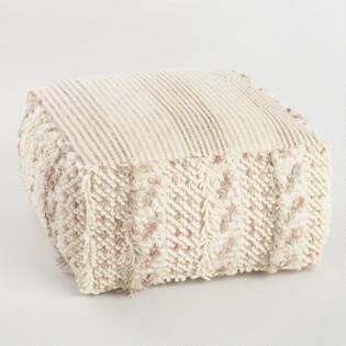 Stylish Handloom Poufs Application: Sea