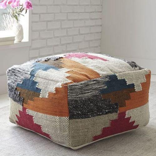 Pouf Designer Handmade Application: Sea