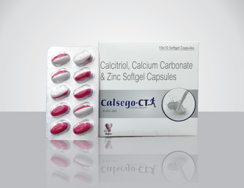 Zinc Softgel Capsules