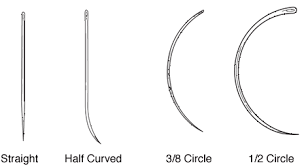 Surgical Needles - Stainless Steel, Single Use Non-Sterilized Design | Durable and Reliable with Reusable Features