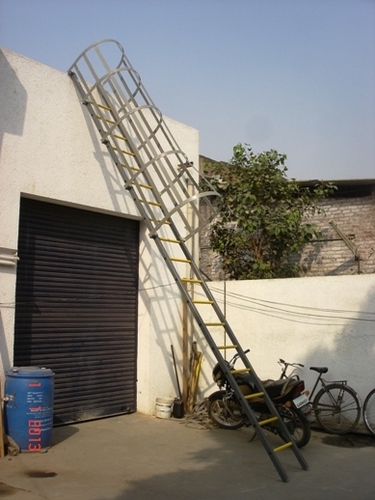 Cage FRP Ladder