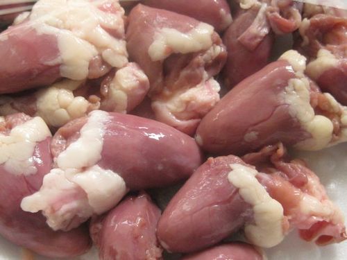 Grade A Frozen chicken hearts