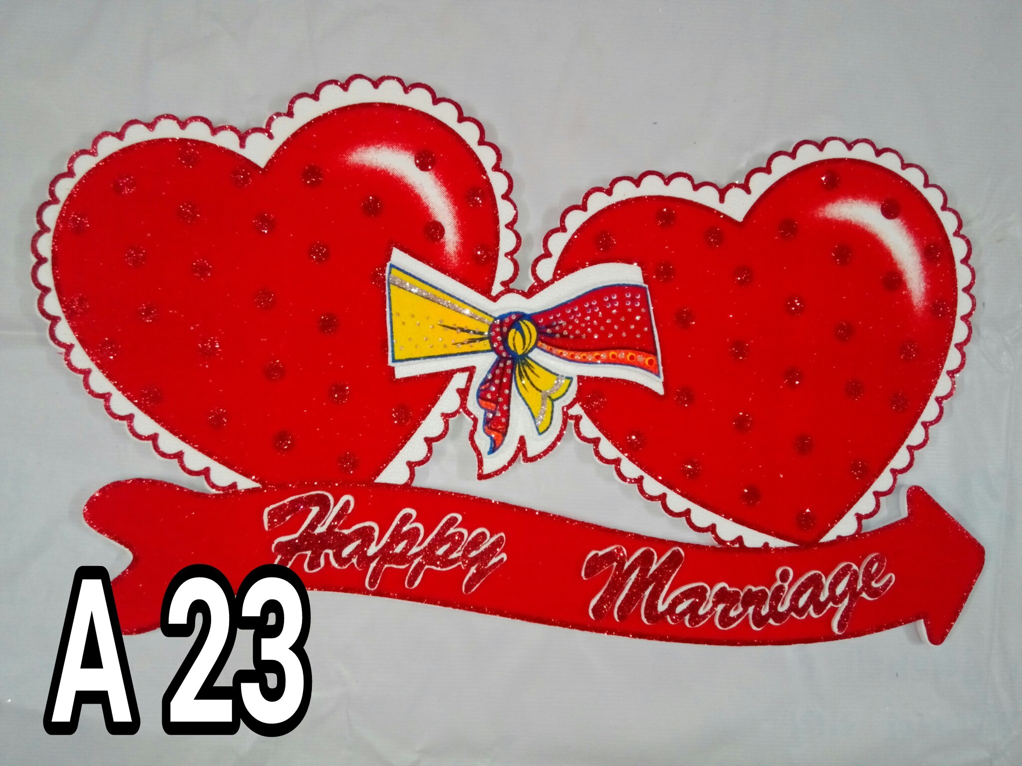 Thermocol Marriage Art