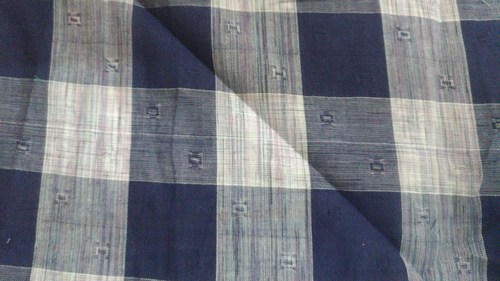 Dobby Cotton Check Doby Fabric