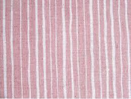 Plain Multi Stripes Cotton Linen Fabric