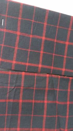 Black Cotton Woven Plain Fabric