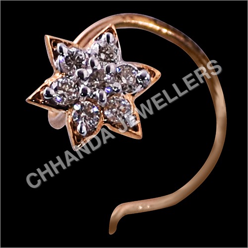 Durable Diamond Nose Pin