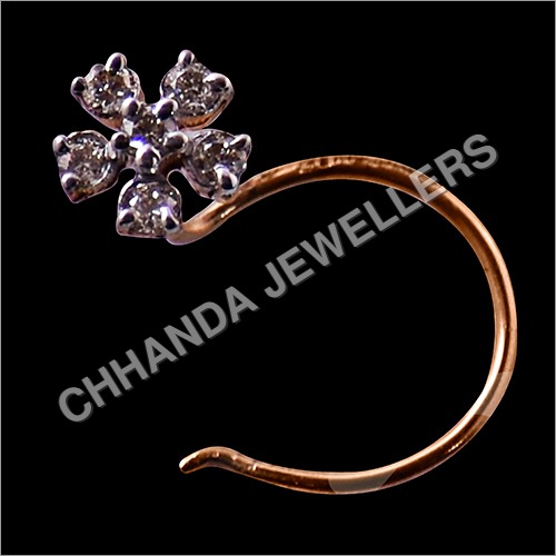 Diamond Sixdana Nose Pin
