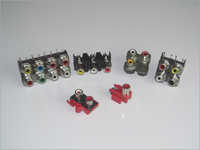 Cable Socket - Spring Loaded Terminal For Easy Wire Insertion, Lightweight And Durable Quality For Audio/video Connections